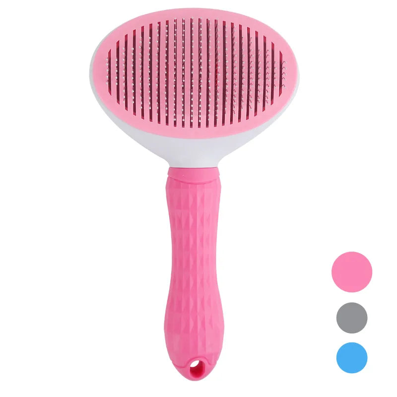 Self cleaning Pet Hair Remove Comb