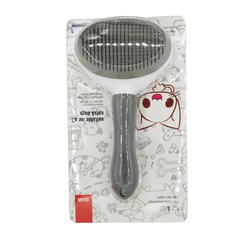 Self cleaning Pet Hair Remove Comb