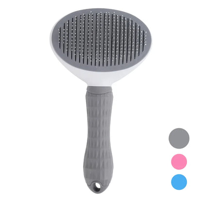 Self cleaning Pet Hair Remove Comb