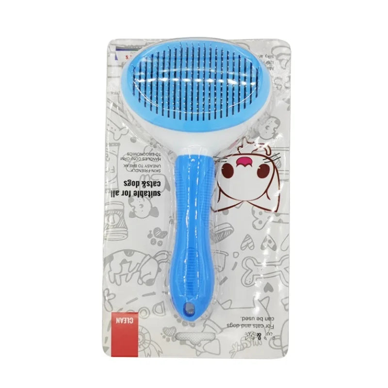 Self cleaning Pet Hair Remove Comb