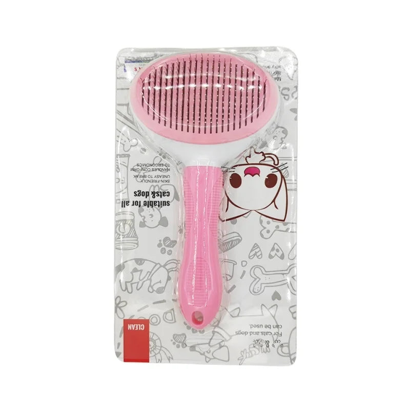 Self cleaning Pet Hair Remove Comb